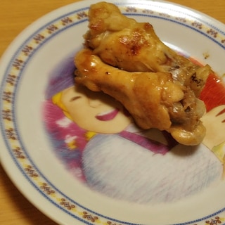 鶏の手羽元の生姜しょうゆ焼き